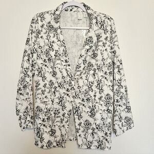 Joie 100% Linen Botanical Print Blazer Medium New with Tags